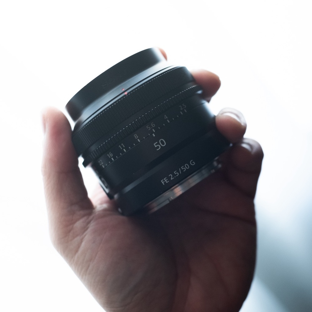 Sony 50mm 2.5 G Lens